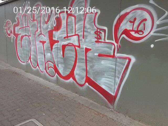 Graffiti at 1750 GEARY BLVD