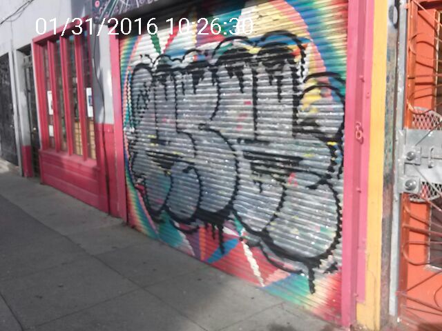 Graffiti at 440 HAIGHT ST