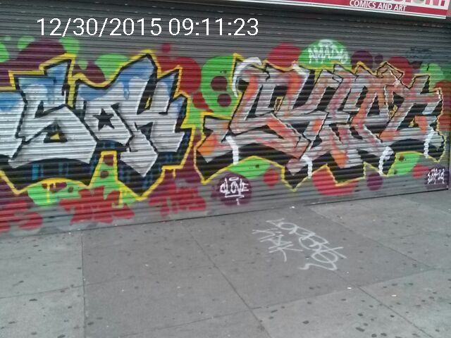 Graffiti at 2250 MISSION ST
