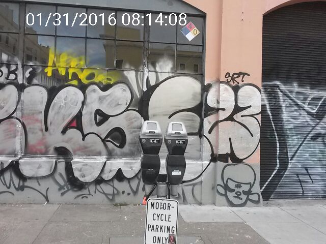 Graffiti at 235 VALENCIA ST