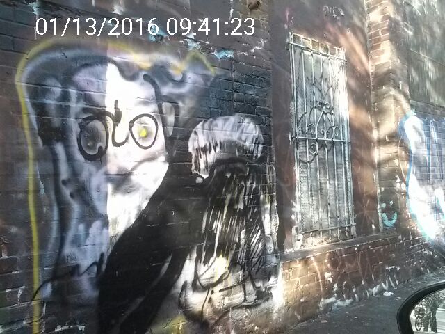 Graffiti at 461 VALENCIA ST