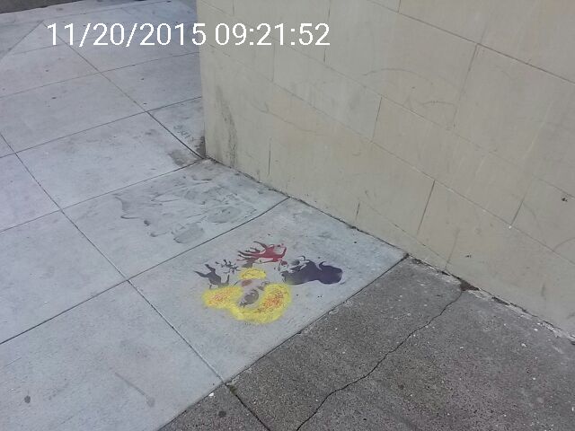 Graffiti at 503 SANCHEZ ST