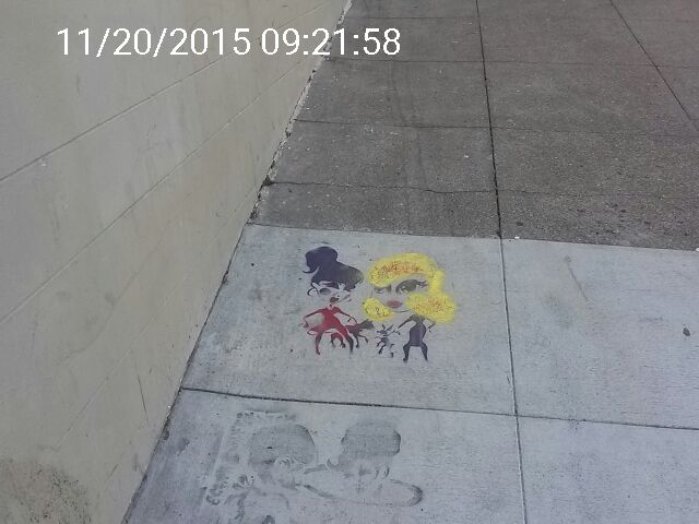 Graffiti at 503 SANCHEZ ST