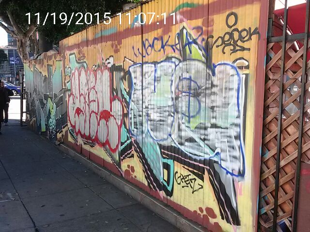 Graffiti at 1600 MISSION ST