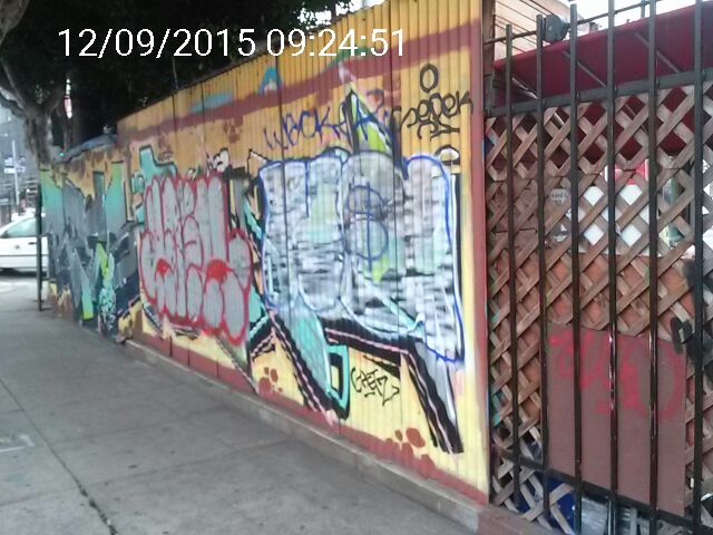 Graffiti at 1600 MISSION ST