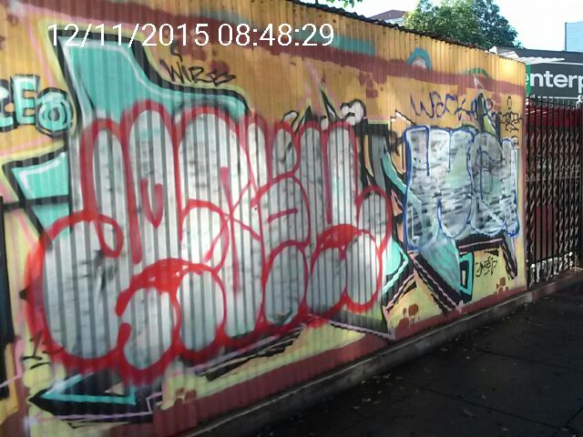 Graffiti at 1600 MISSION ST
