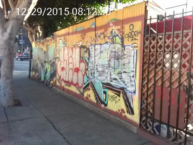 Graffiti at 1600 MISSION ST