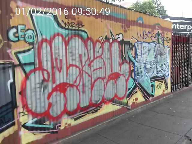 Graffiti at 1600 MISSION ST