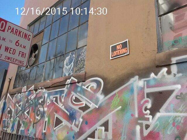 Graffiti at 730 ELLIS ST