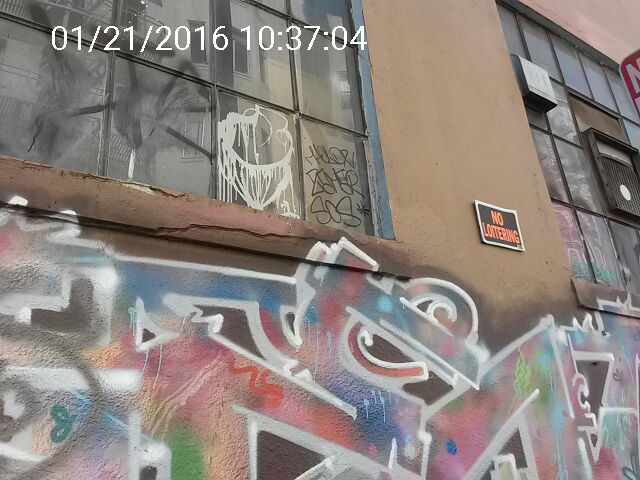 Graffiti at 730 ELLIS ST
