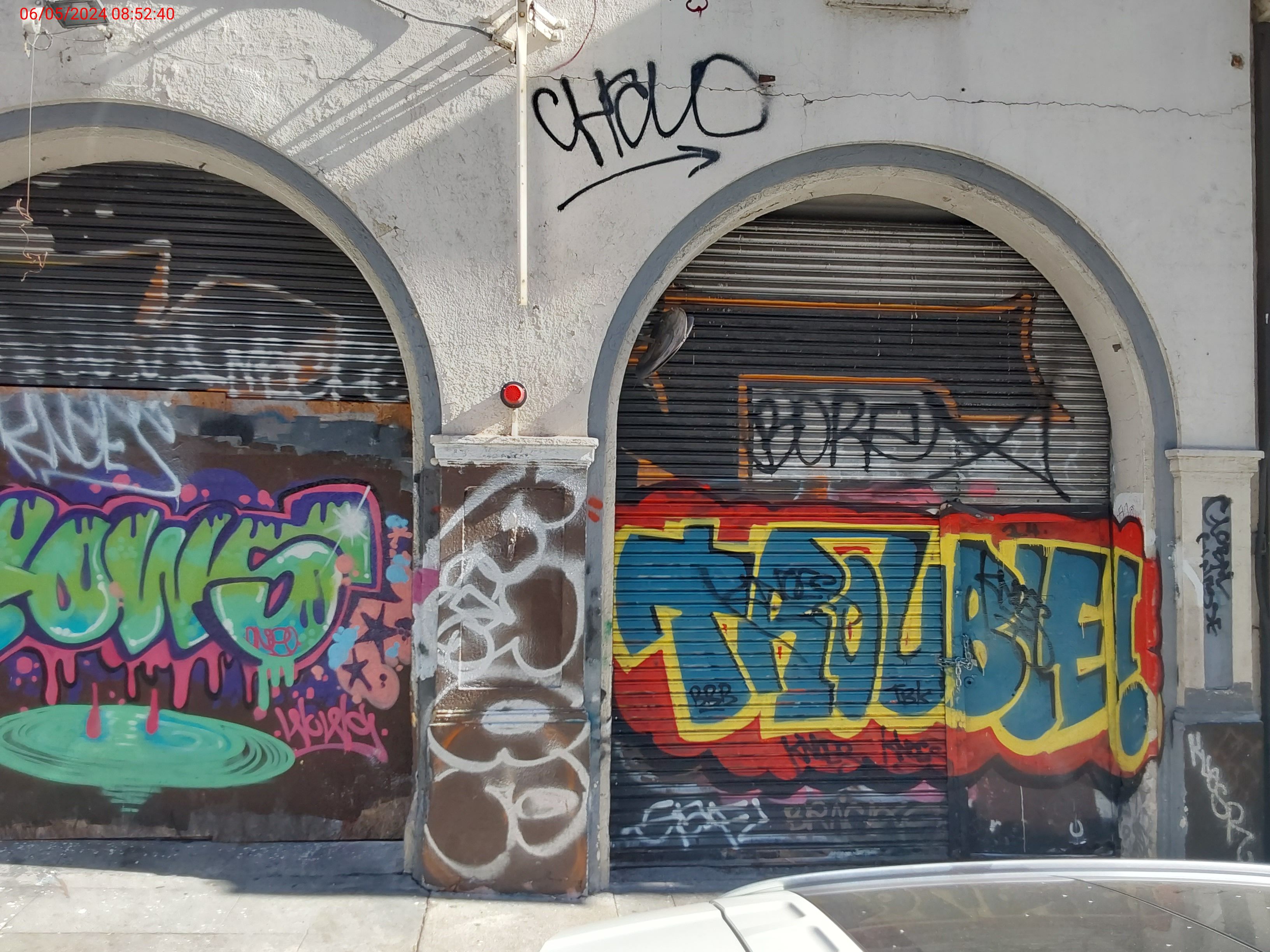 Graffiti at 64 GOLDEN GATE AVE