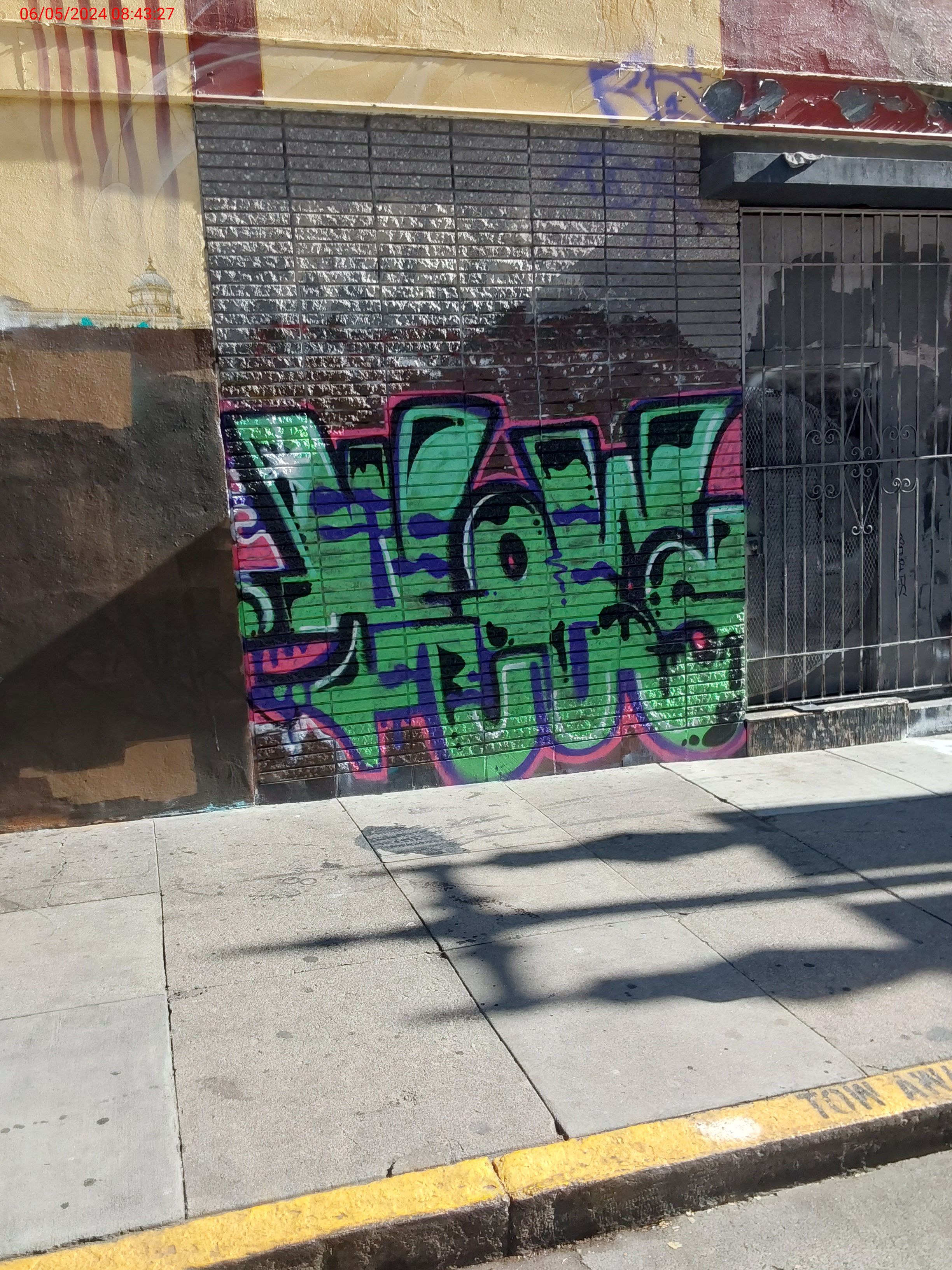 Graffiti at 96 GOLDEN GATE AVE
