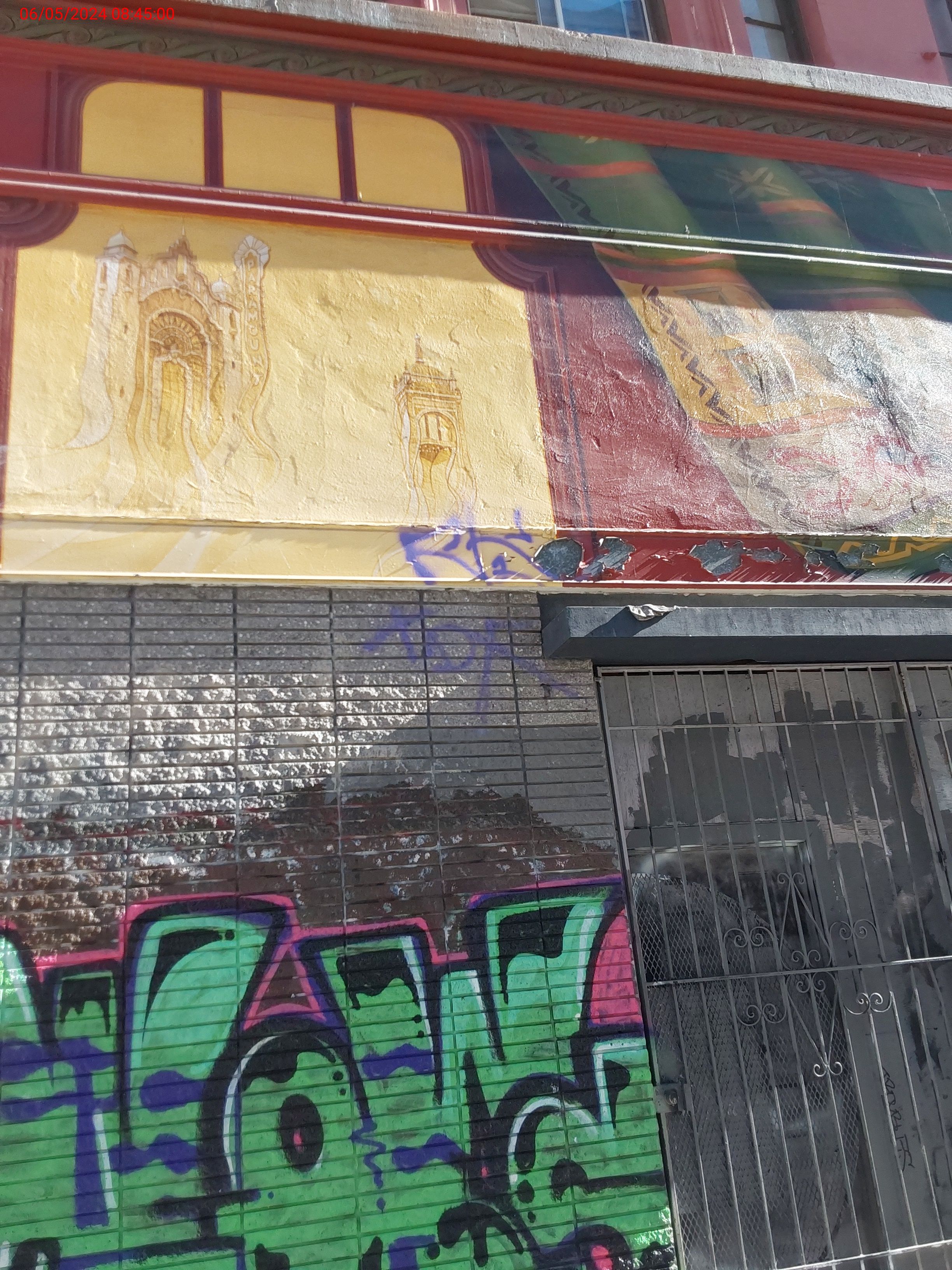 Graffiti at 96 GOLDEN GATE AVE