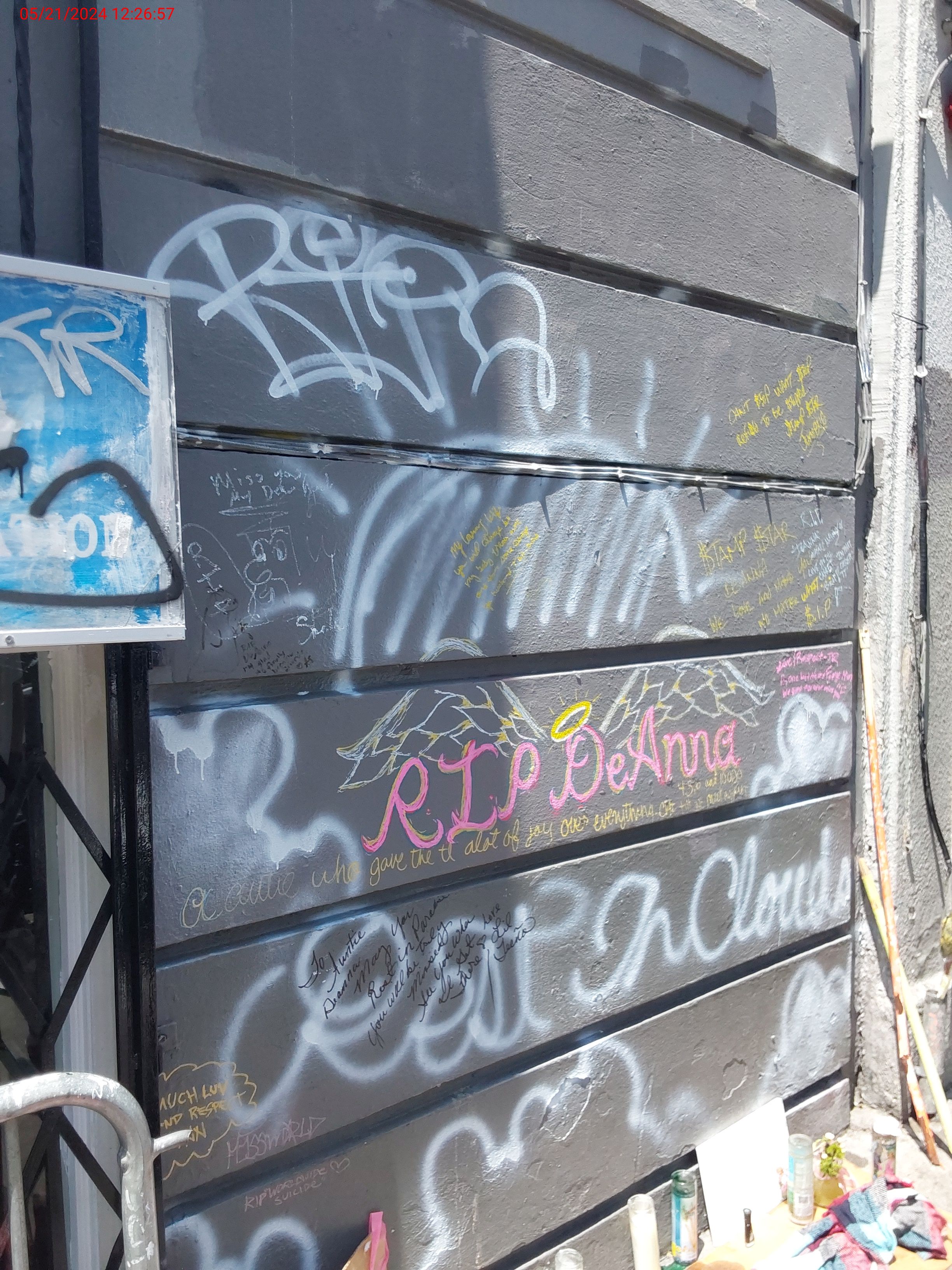 Graffiti at 315 HYDE ST