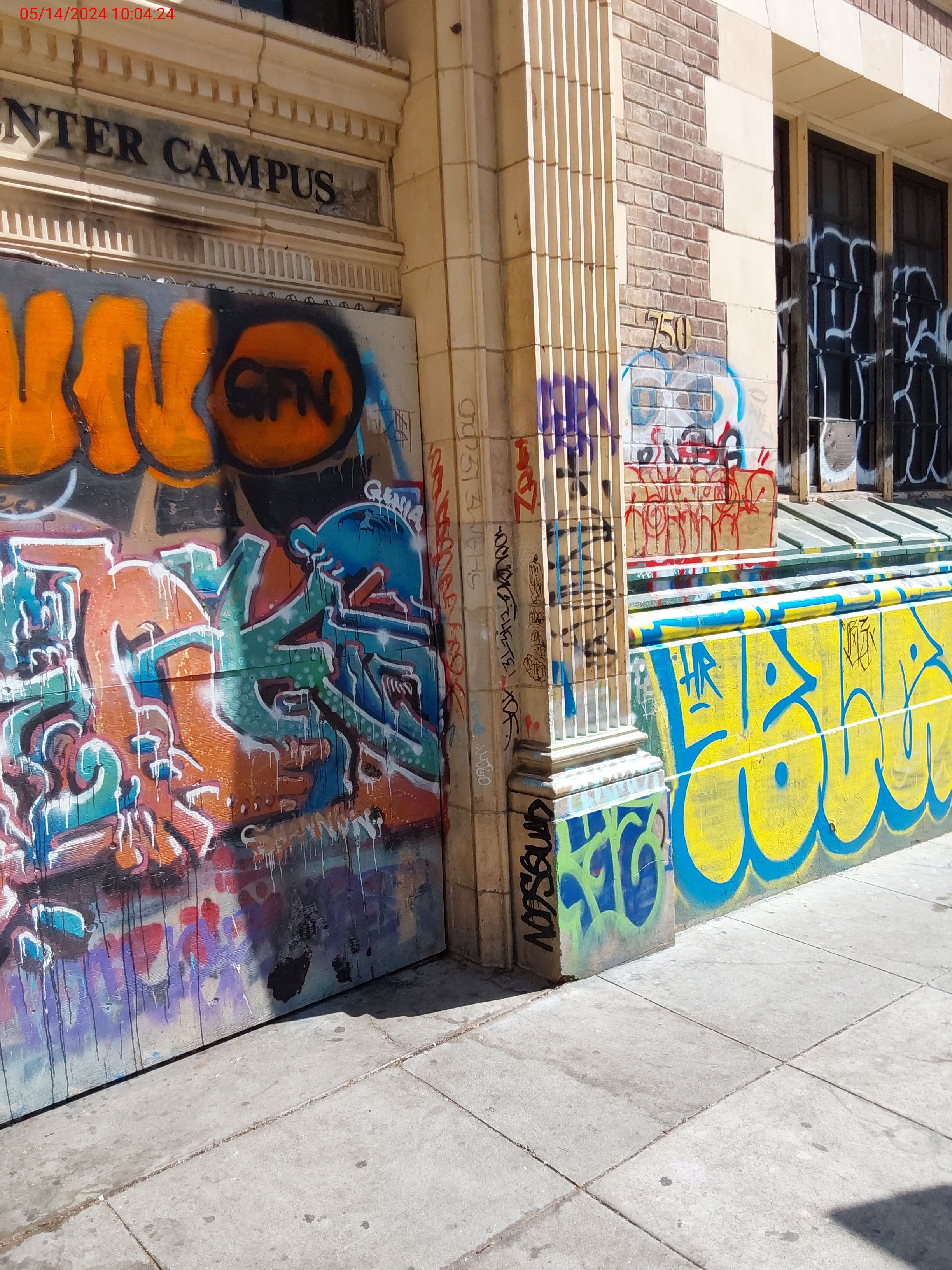 Graffiti at 750 EDDY ST