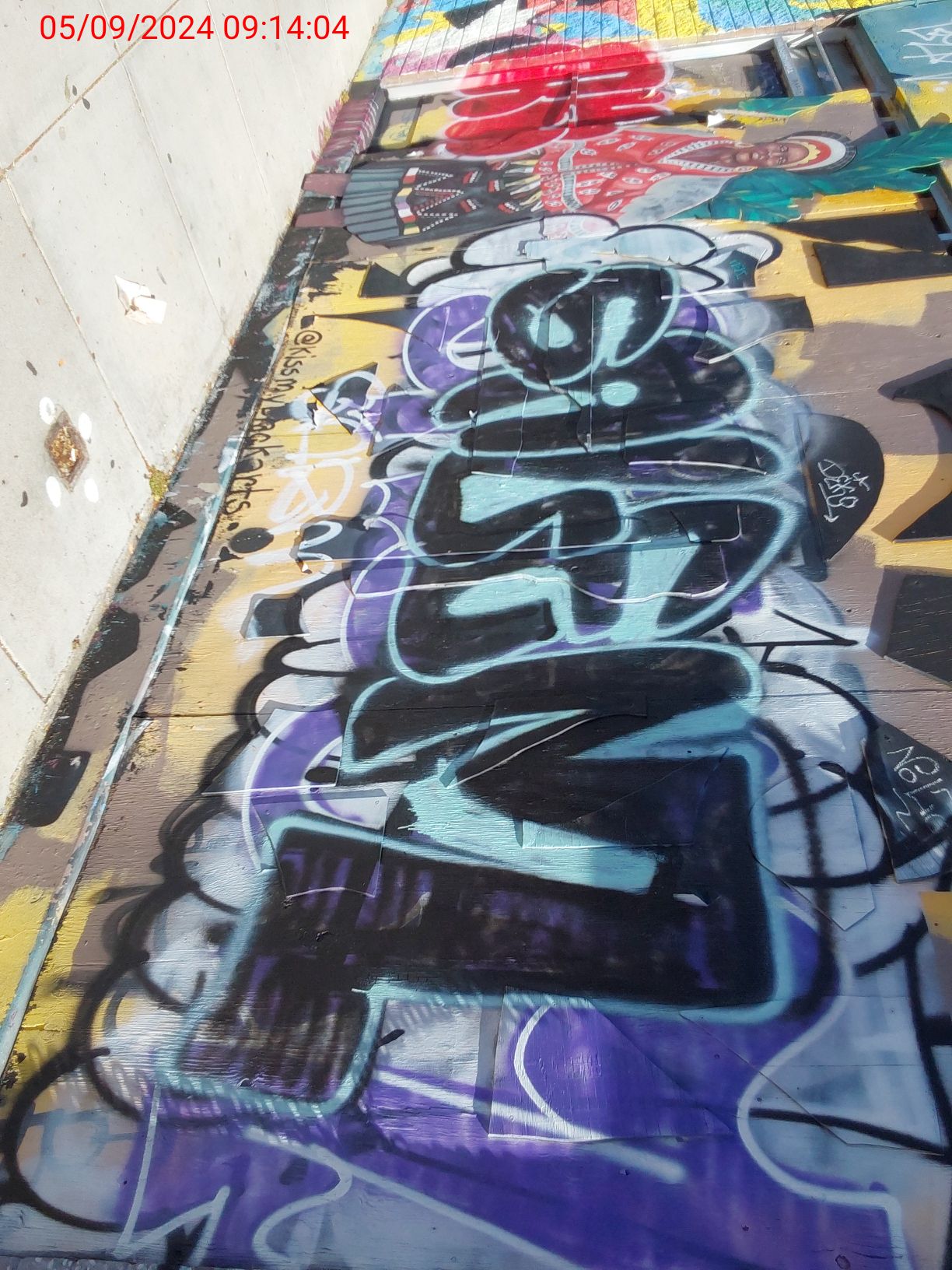 Graffiti at 1601 Fillmore St