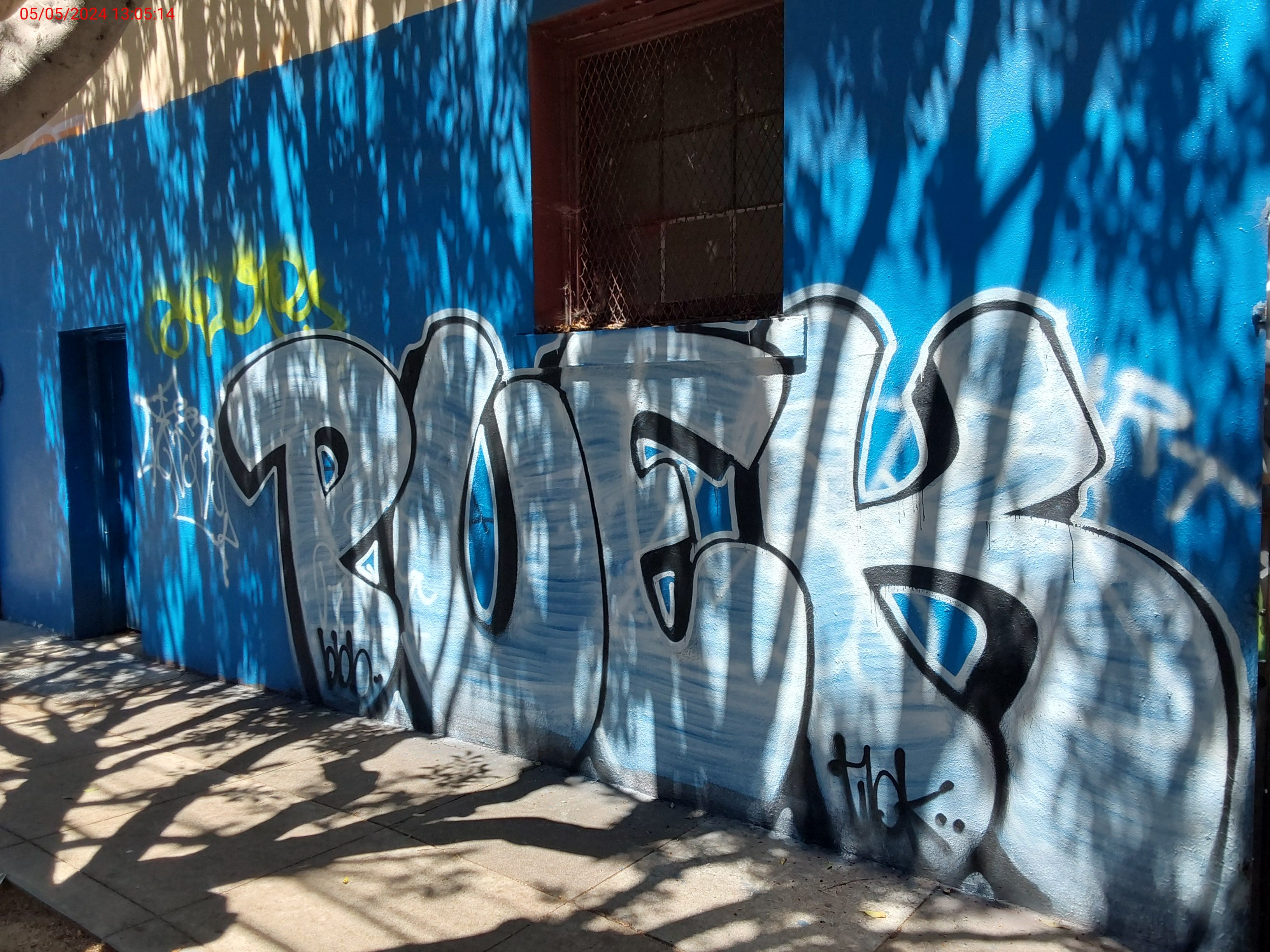 Graffiti at 1198 South Van Ness Ave
