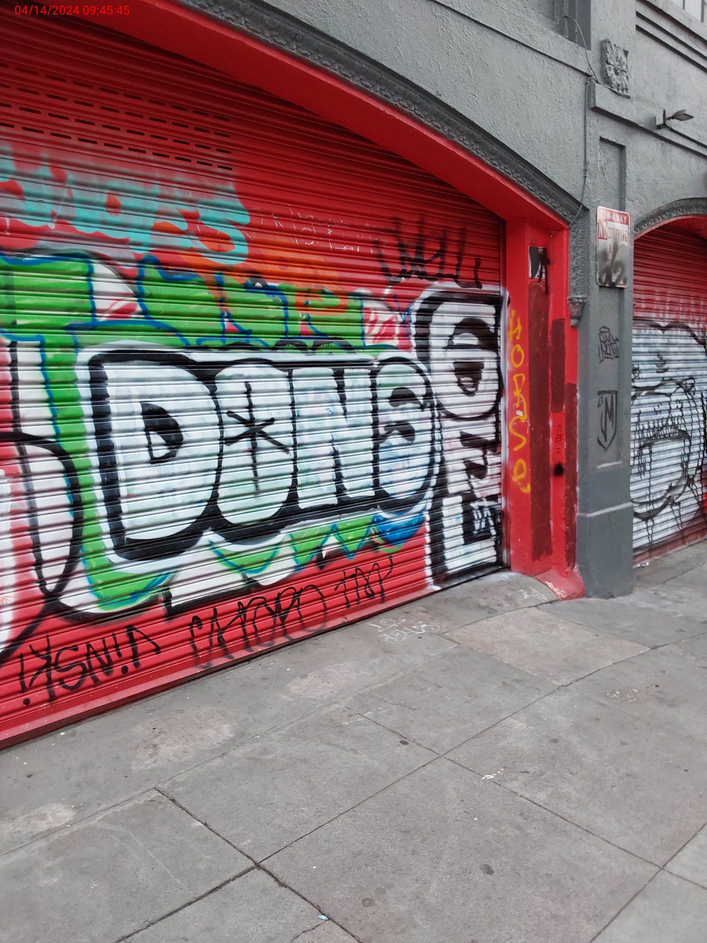 Graffiti at 460 EDDY ST