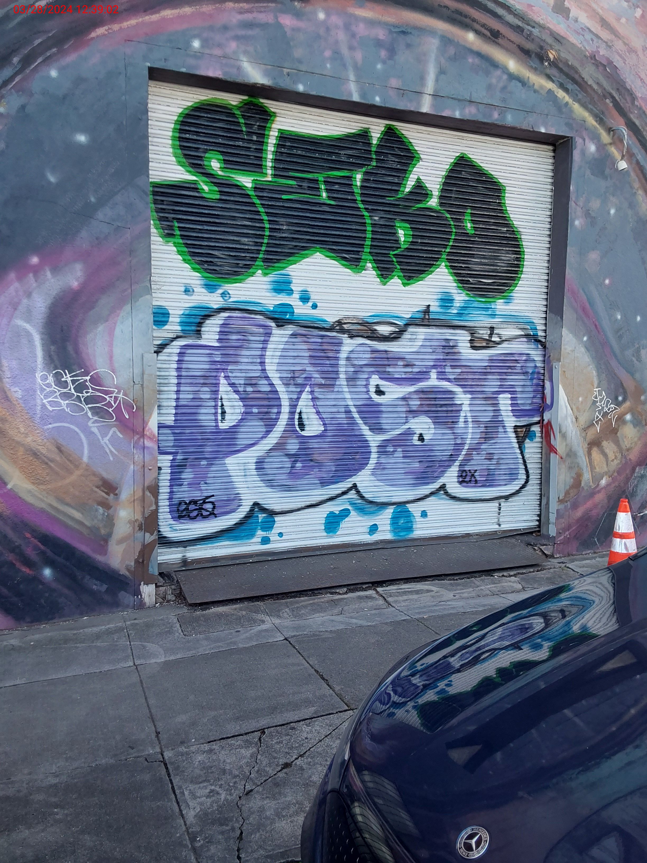 Graffiti at 787 BRANNAN ST