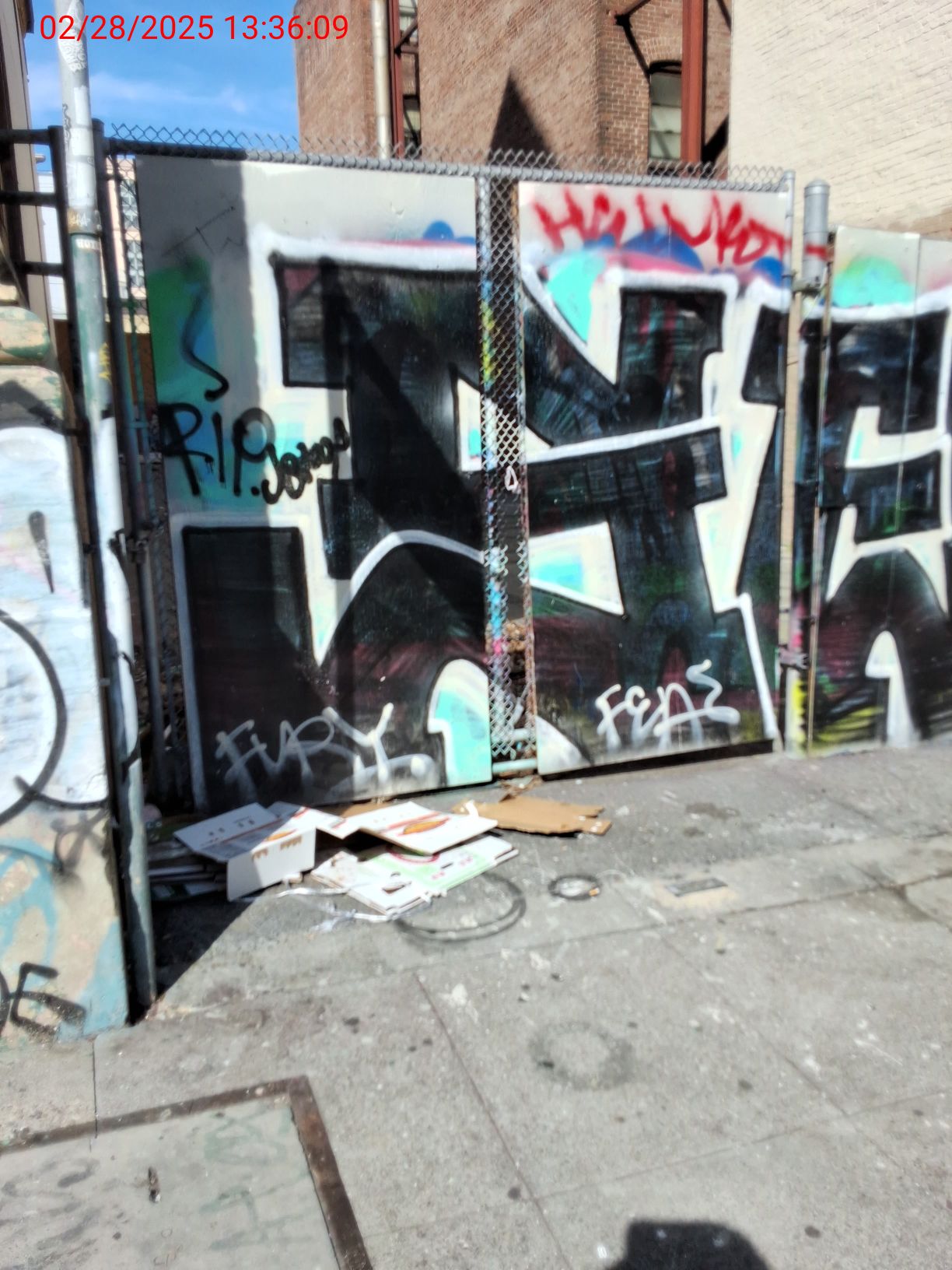 Graffiti at 730 EDDY ST