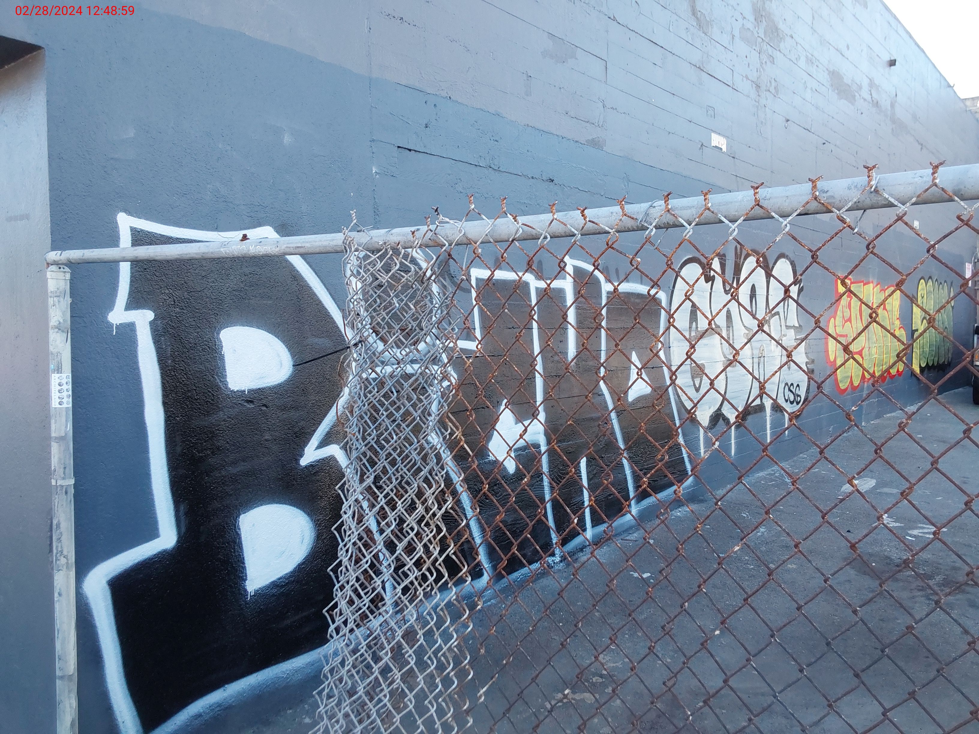 Graffiti at 320 10th St