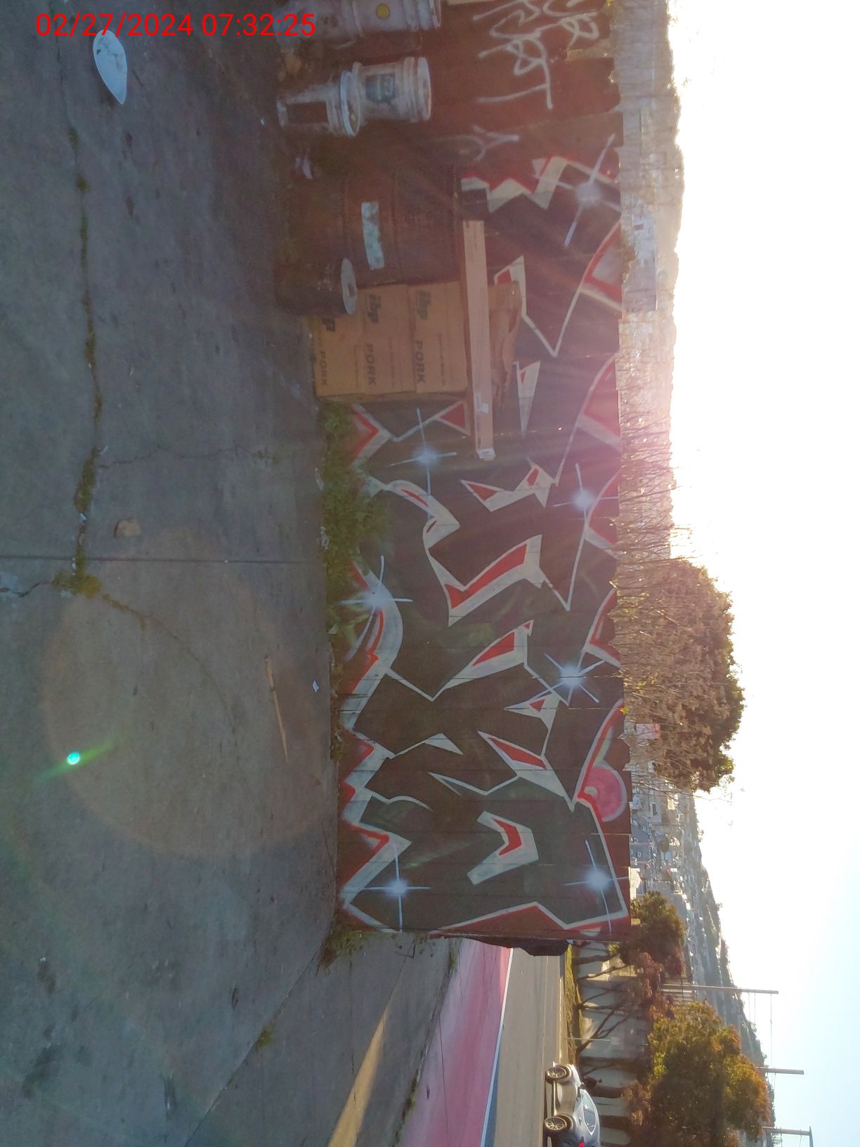 Graffiti at 2275 SAN JOSE AVE
