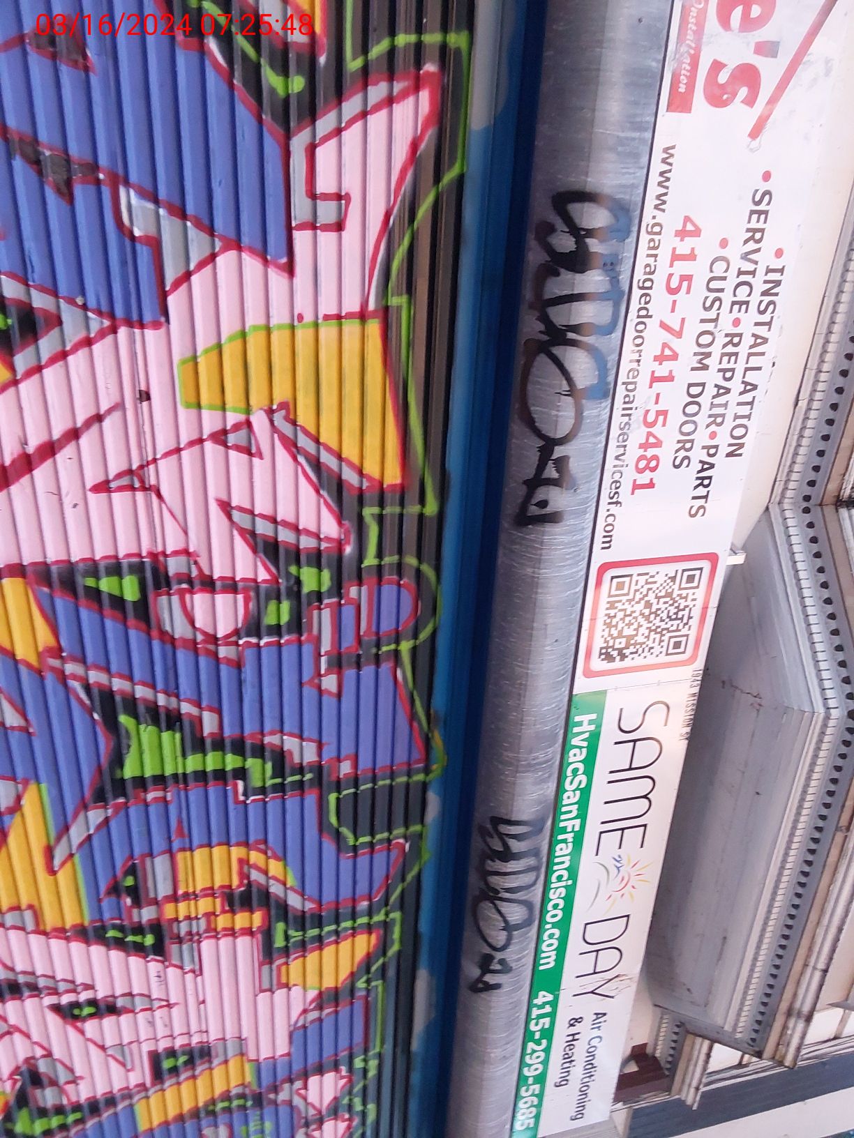 Graffiti at 1941 MISSION ST