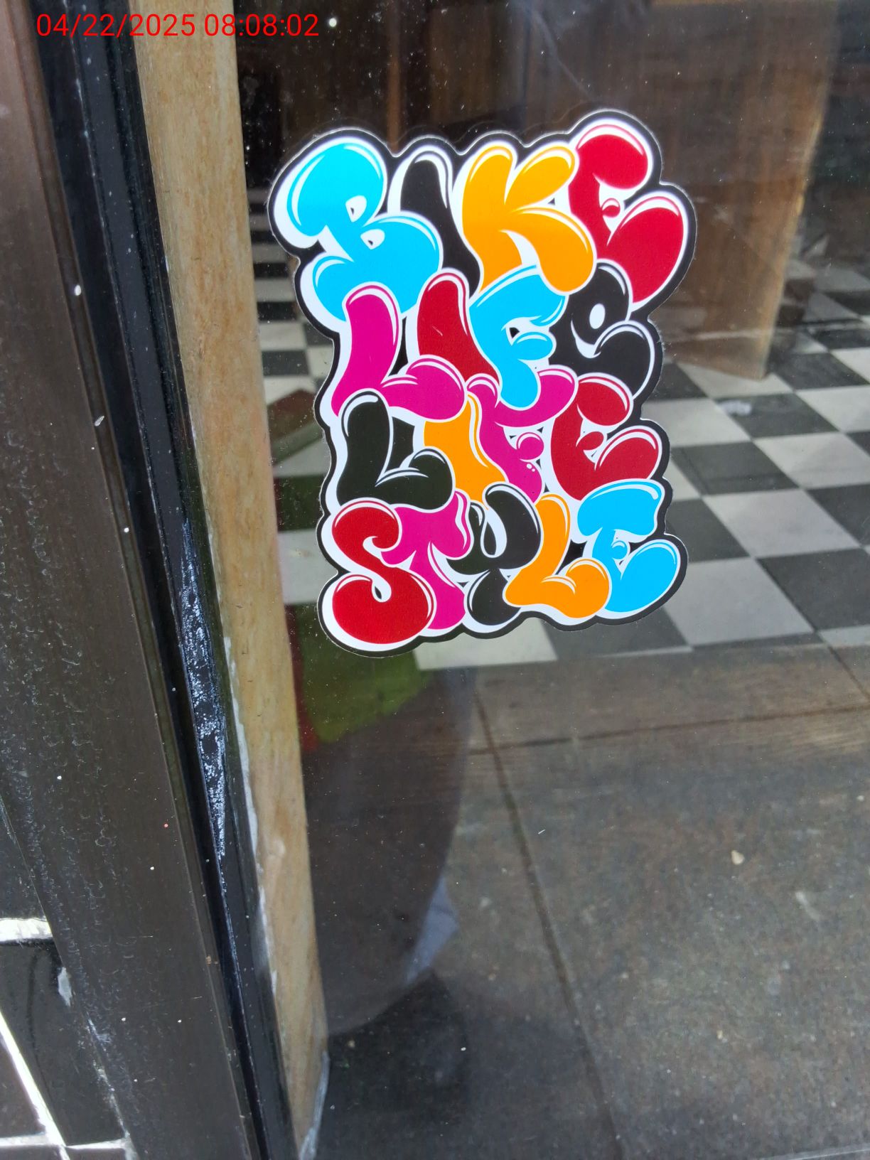 Graffiti at 325 COLUMBUS AVE