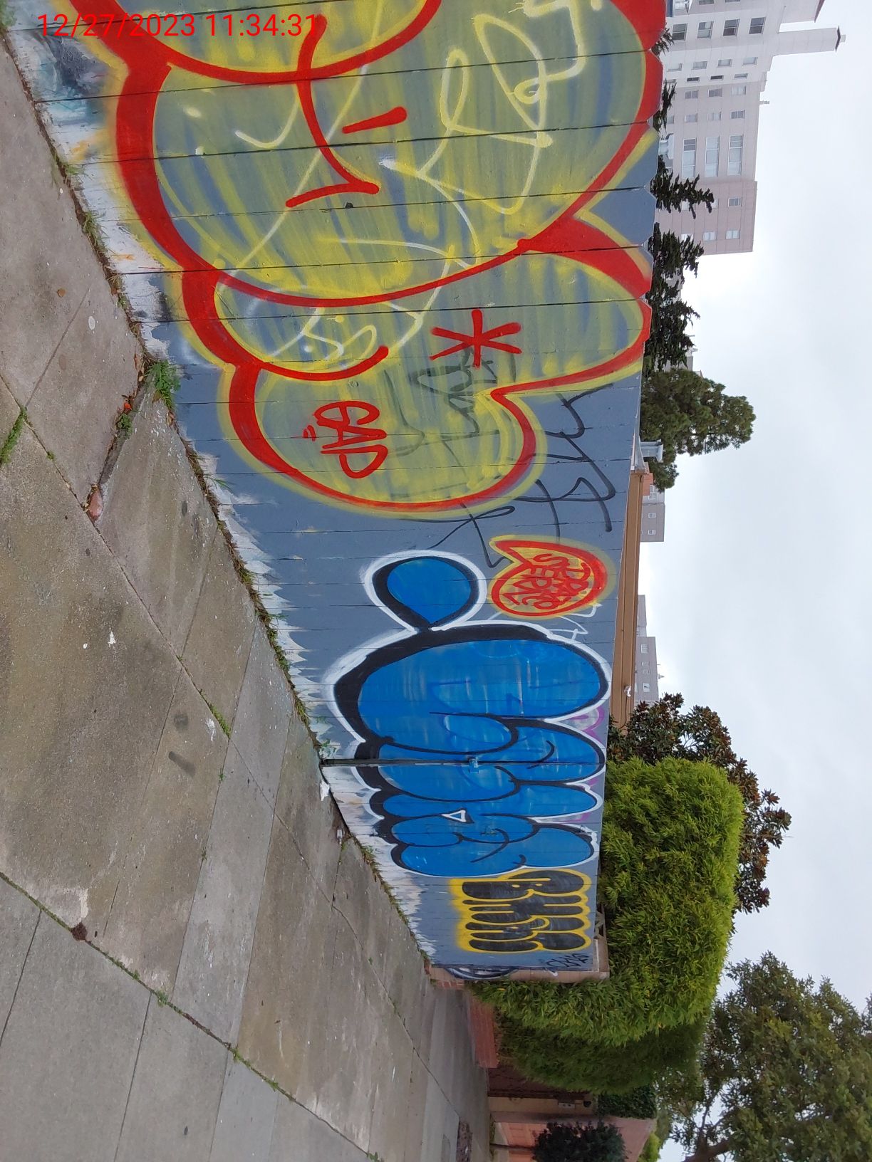 Graffiti at 1054 RANDOLPH ST