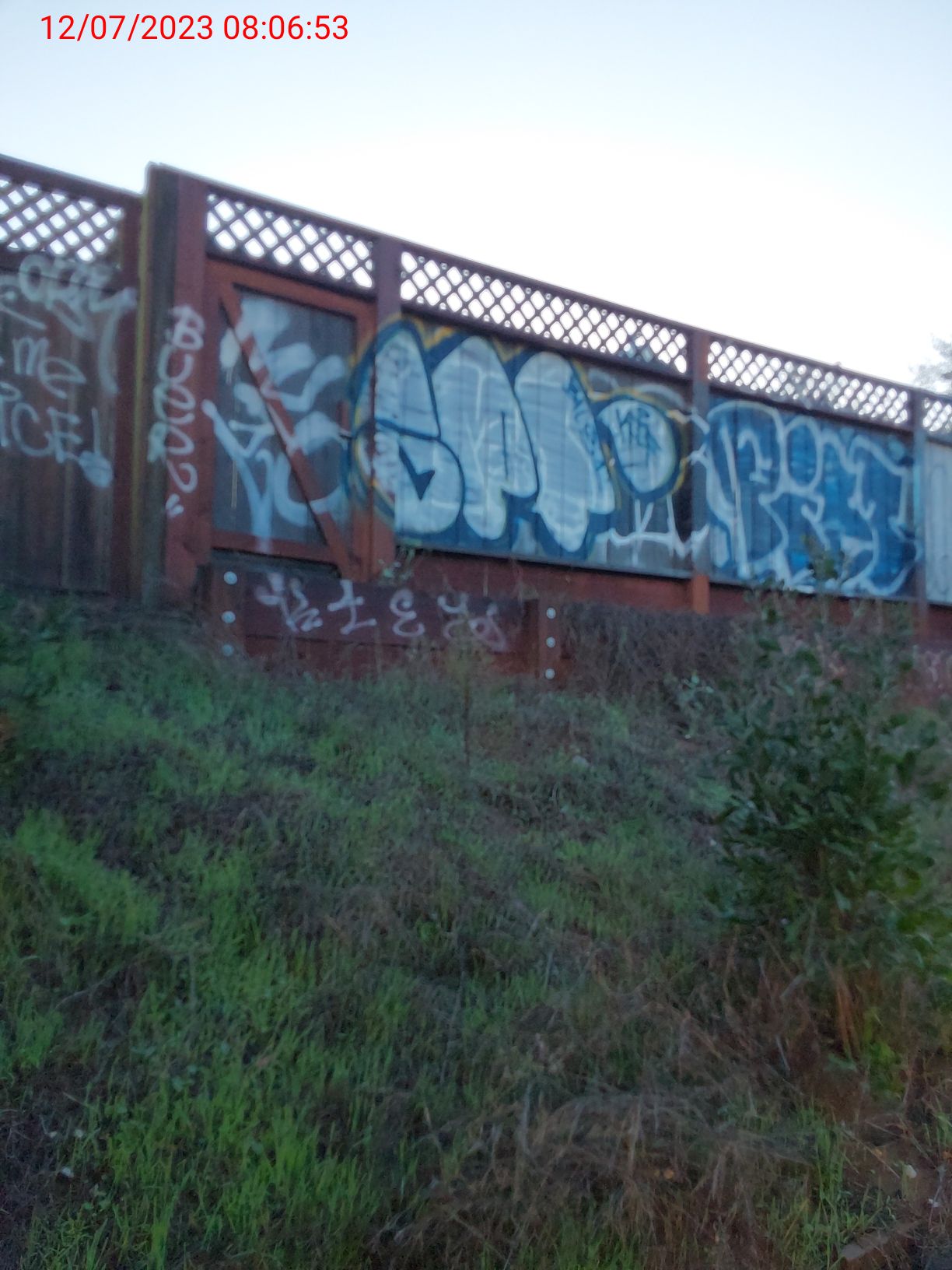 Graffiti at 148 DENSLOWE DR