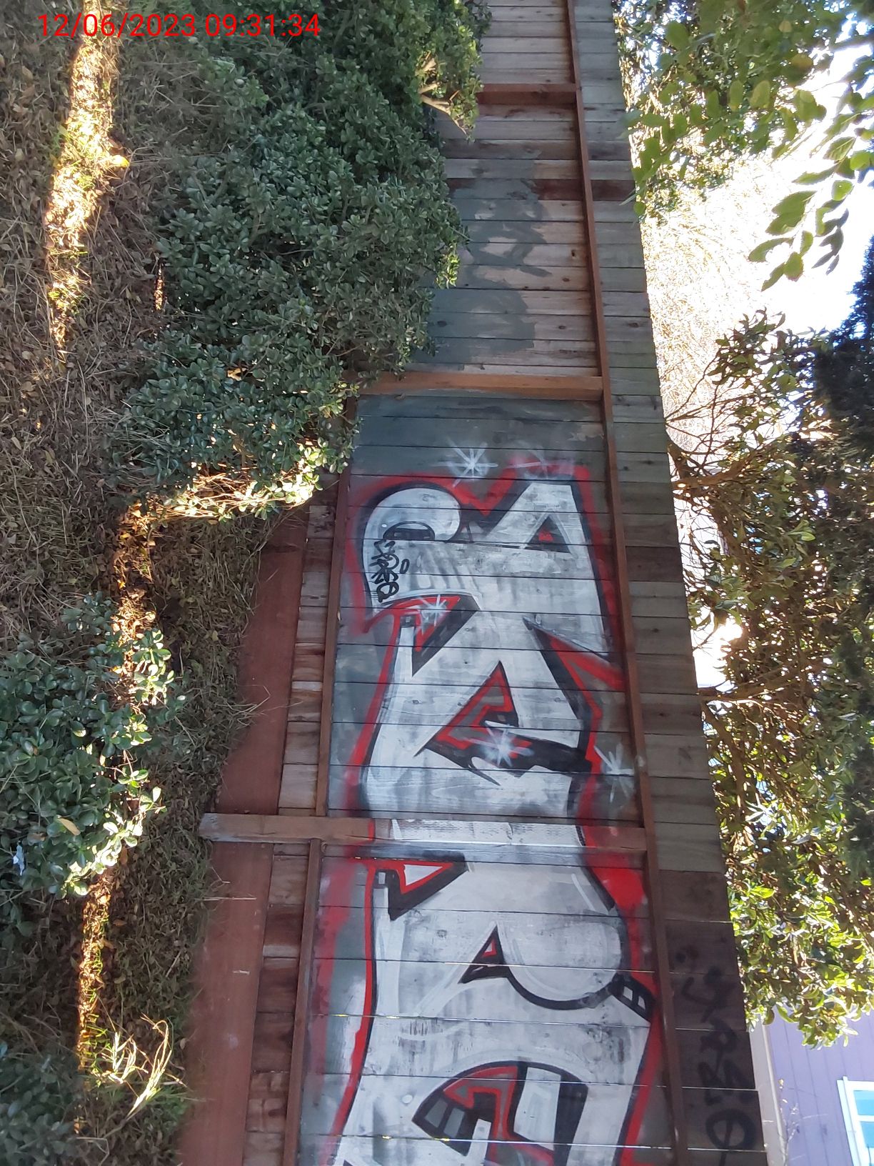 Graffiti at 288 DENSLOWE DR