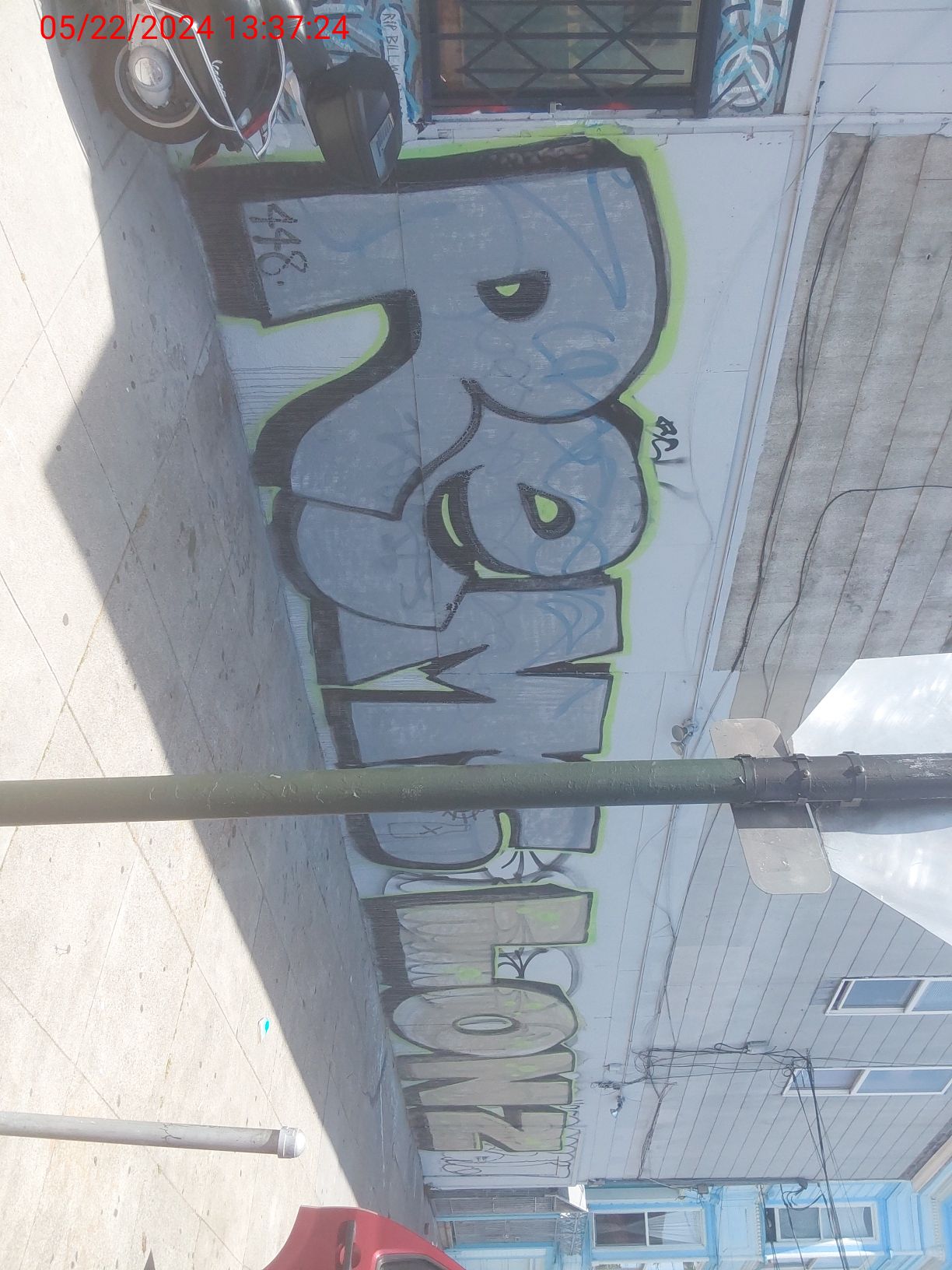Graffiti at 2900 24th St