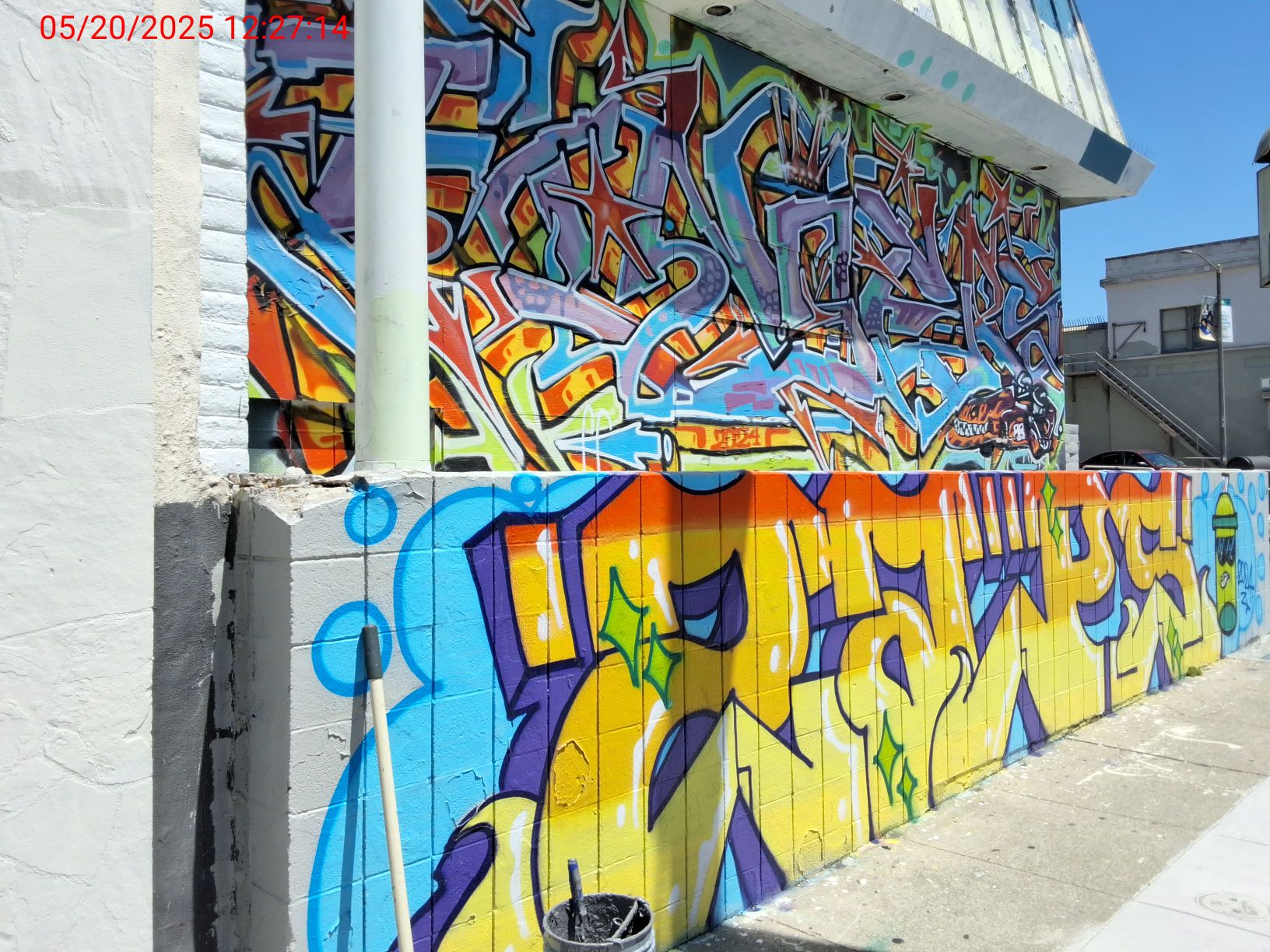 Graffiti at 2670 Geary Blvd