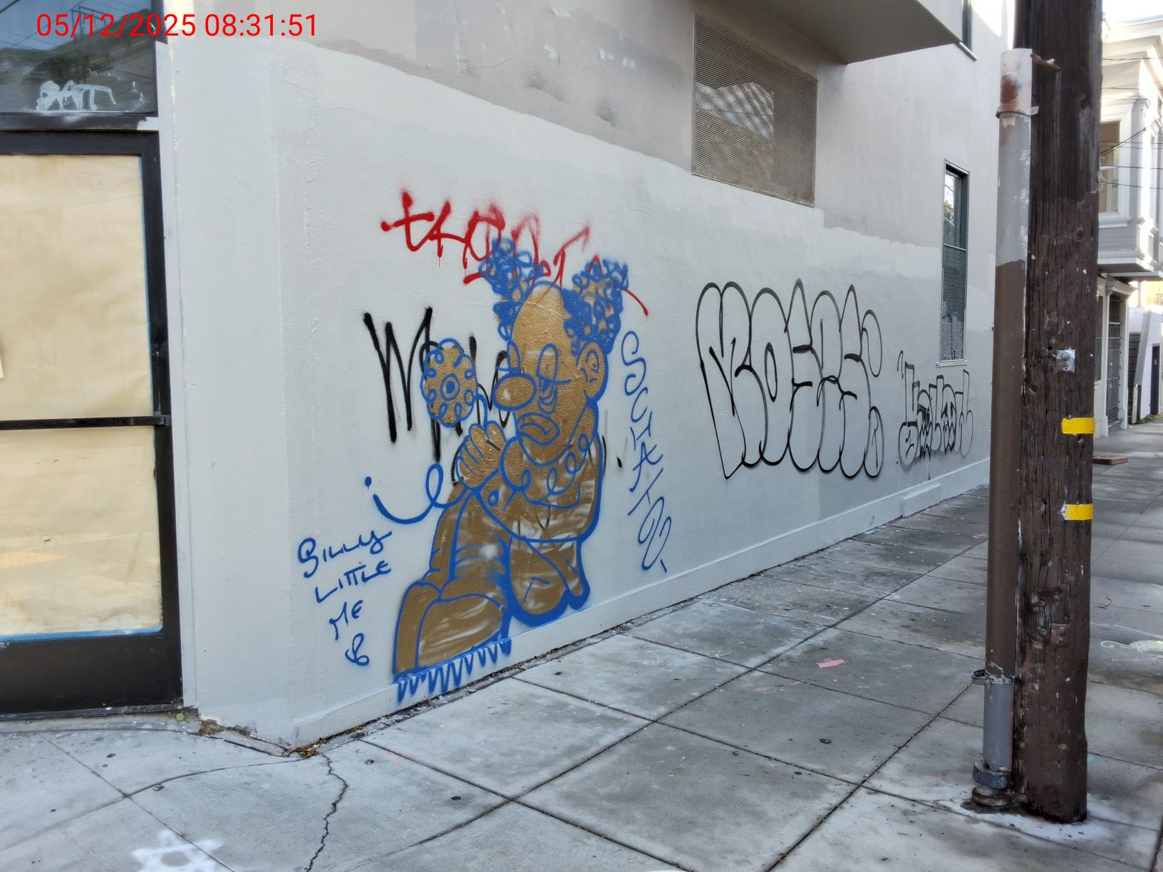 Graffiti at 3572 20th St