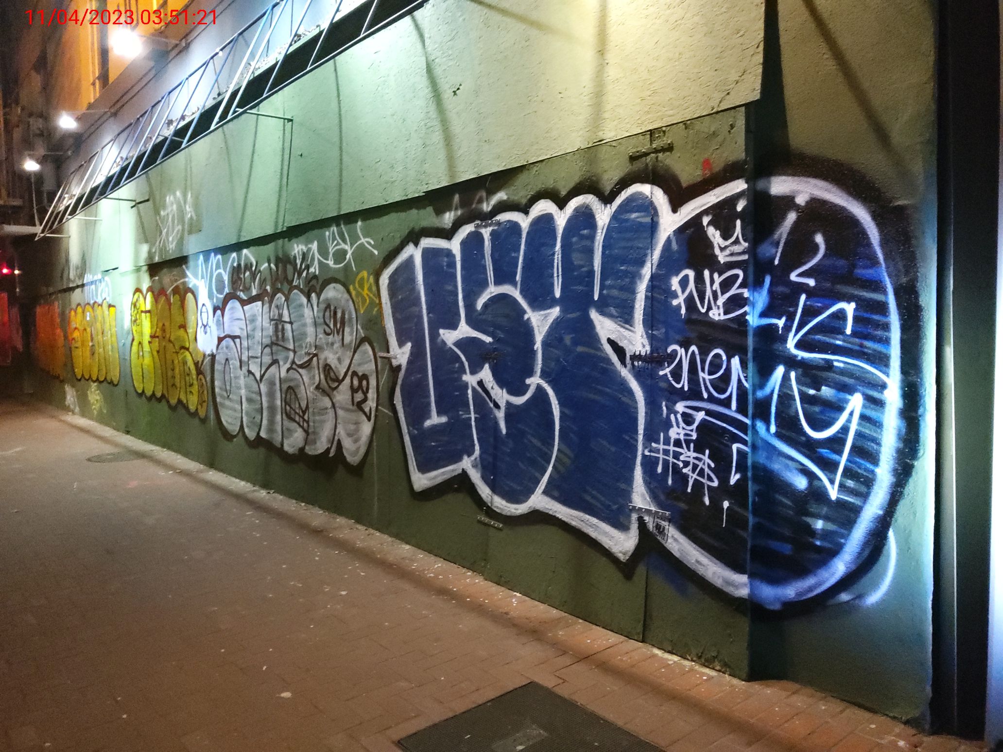 Graffiti at 1760 Market St