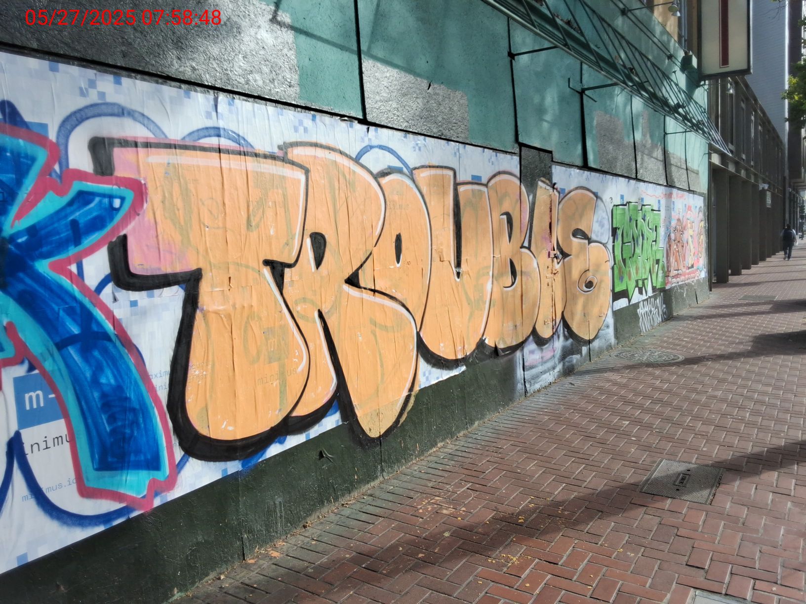 Graffiti at 1760 Market St