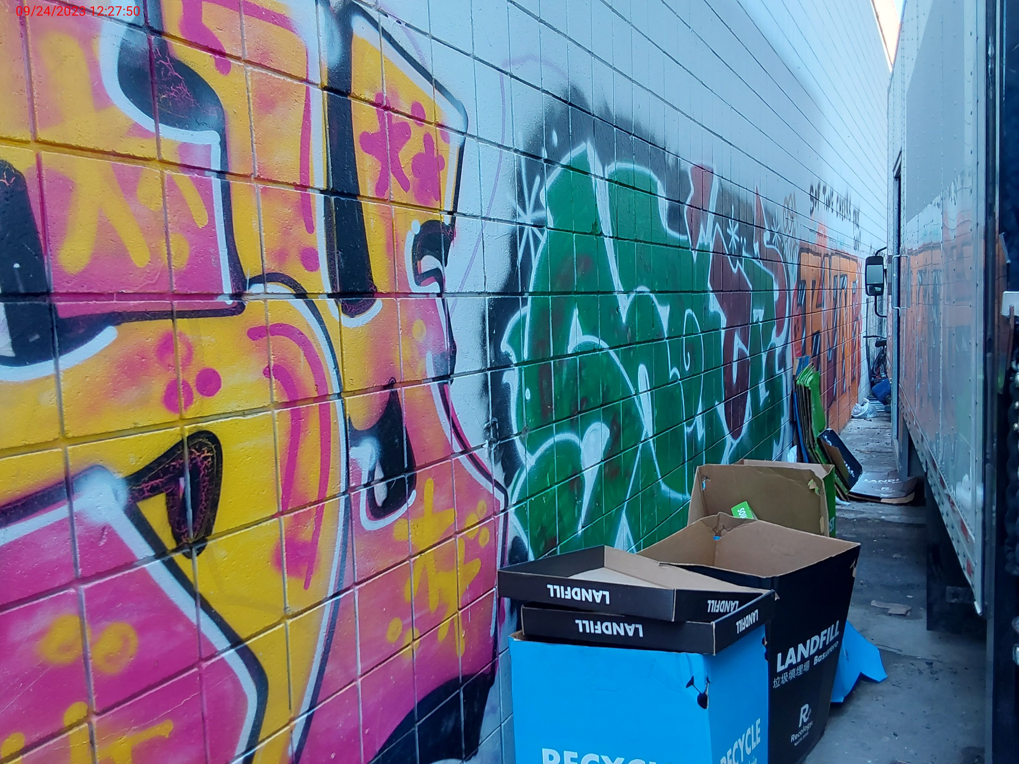 Graffiti at 1 INDUSTRIAL ST