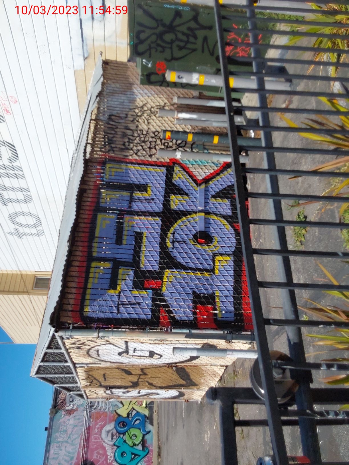 Graffiti at 1800 HAIGHT ST
