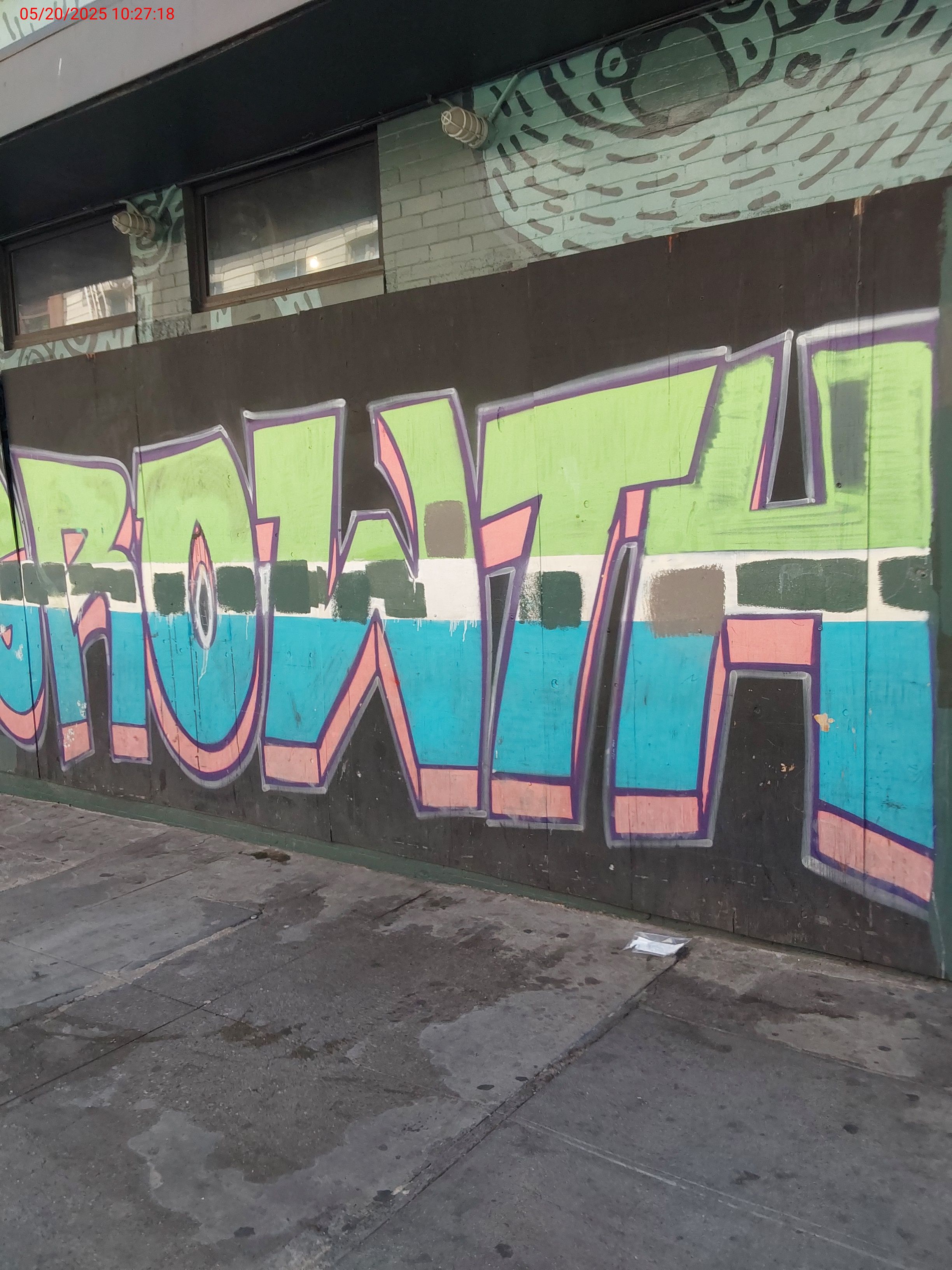 Graffiti at 180 GOLDEN GATE AVE