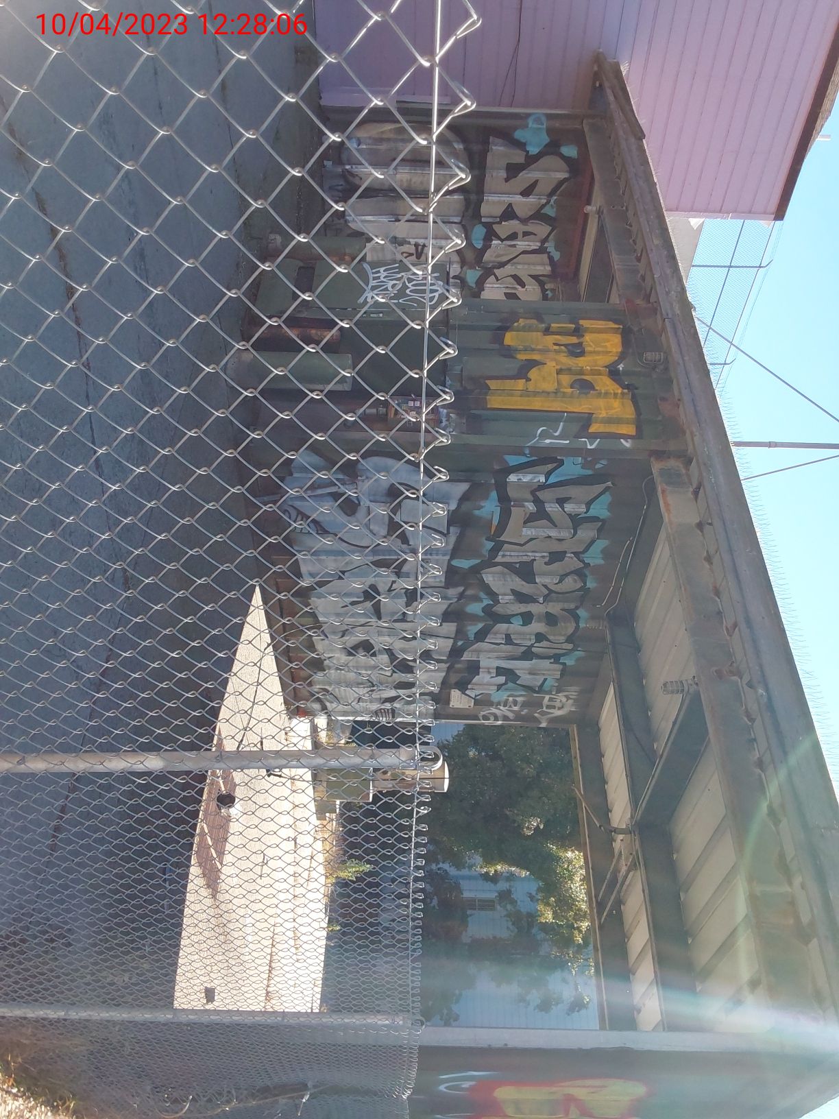 Graffiti at 228 Collins St