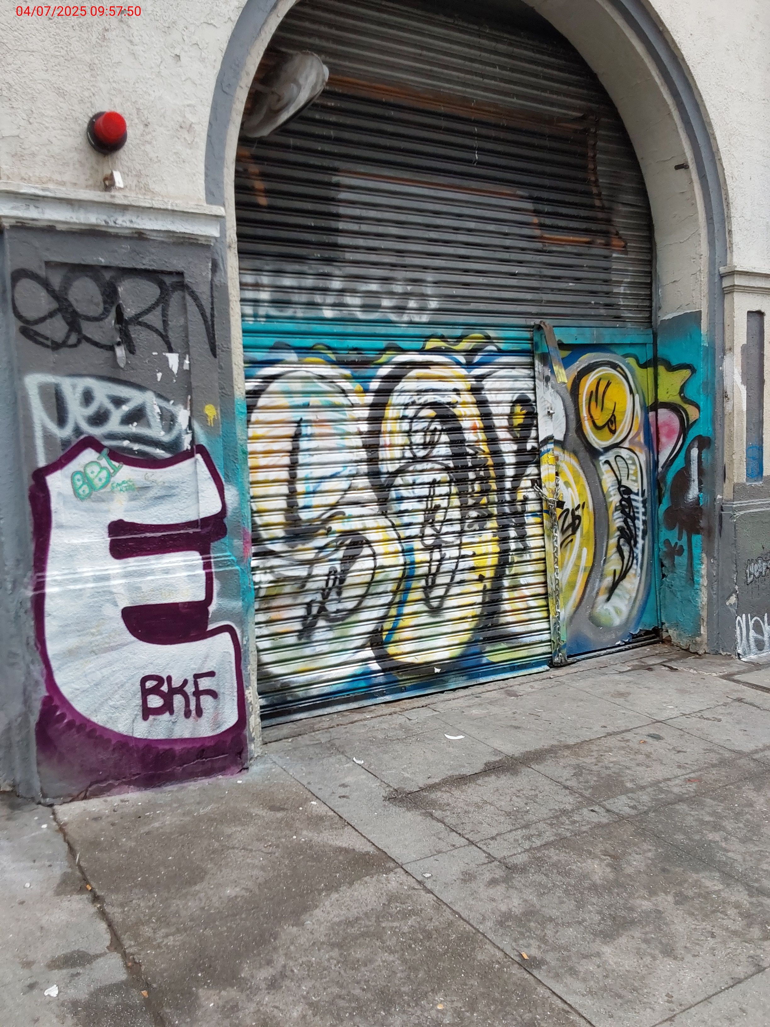 Graffiti at 64 GOLDEN GATE AVE