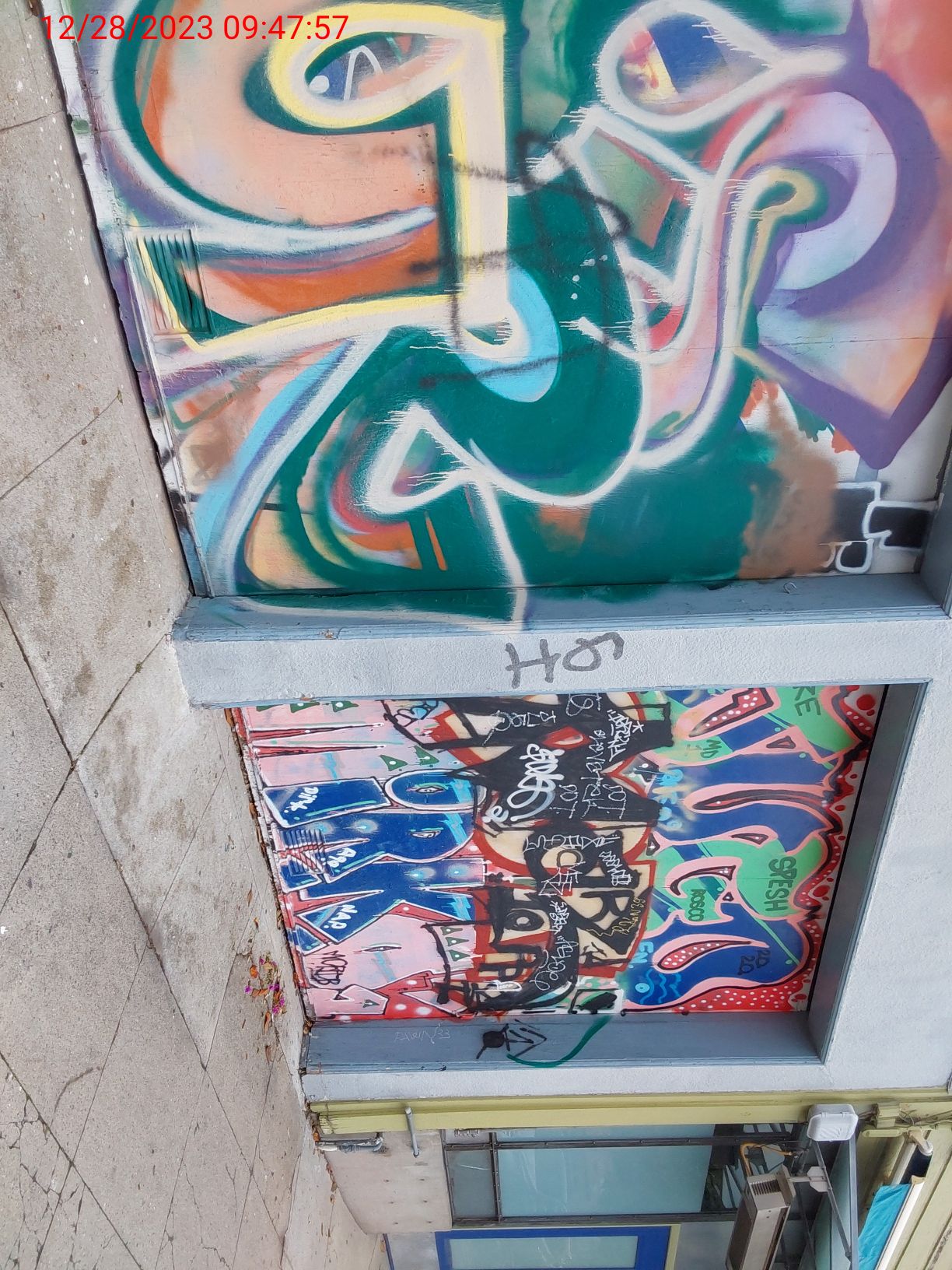 Graffiti at 691 Florida St